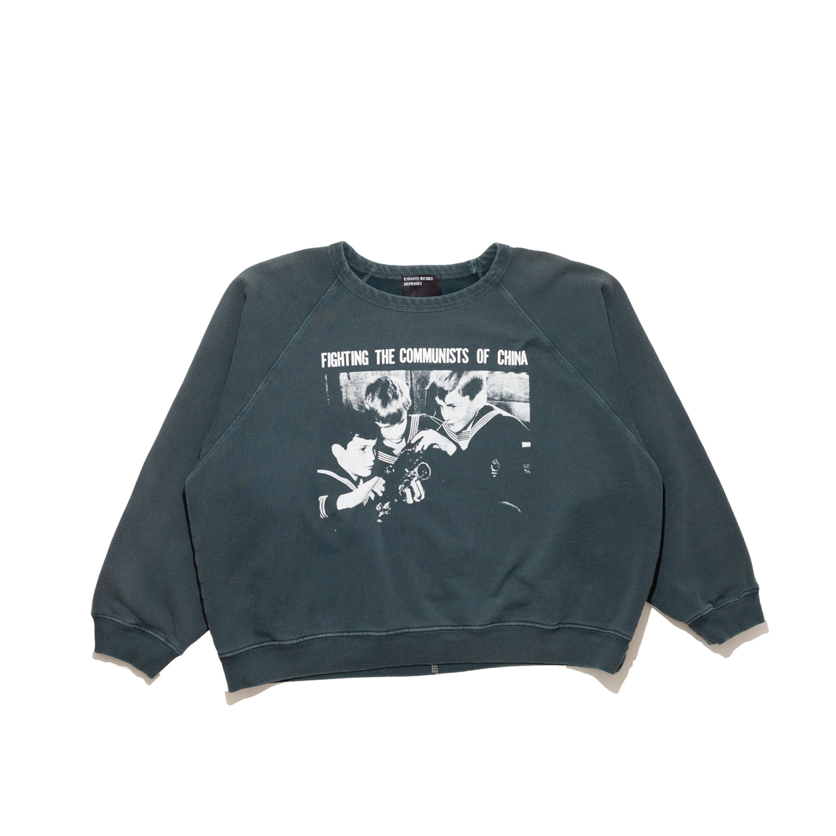 FIGHTING COMMUNISTS RAGLAN CREWNECK