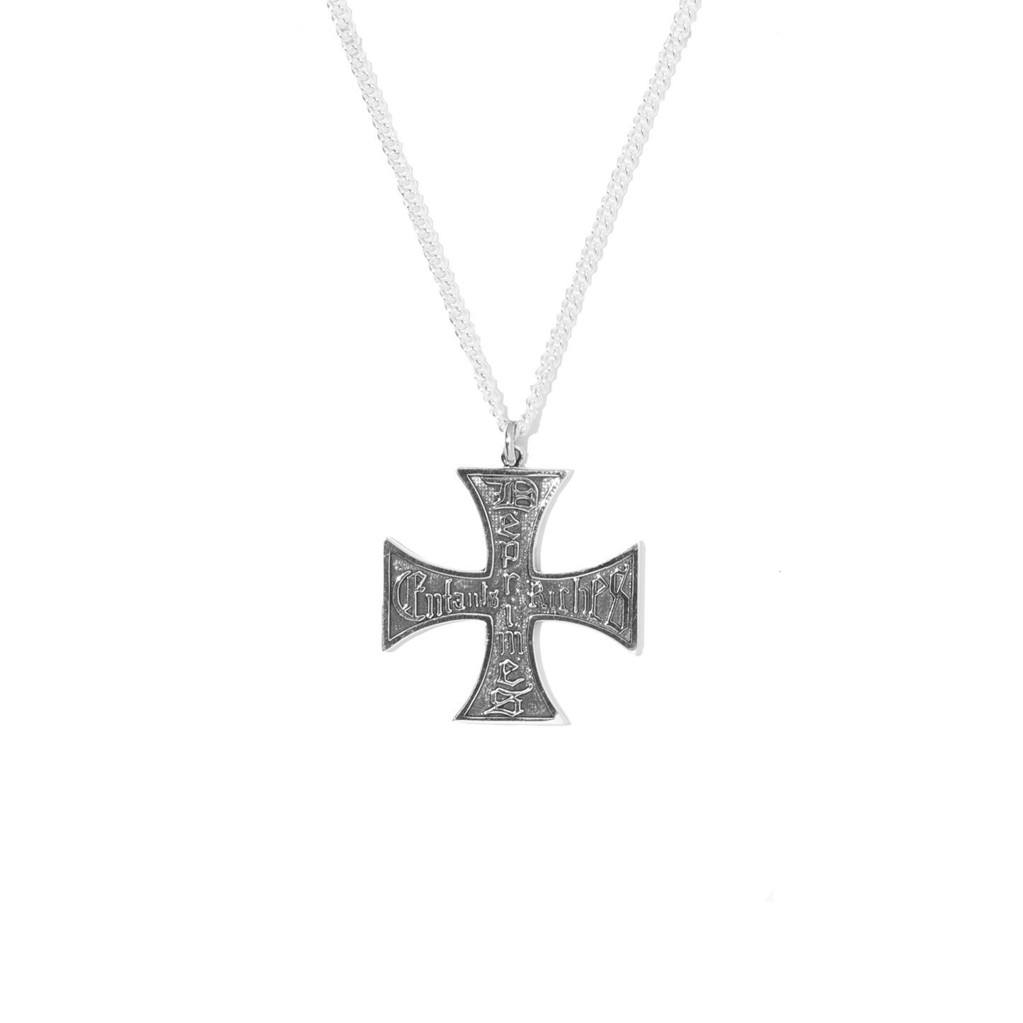 CROSS LOGO NECKLACE