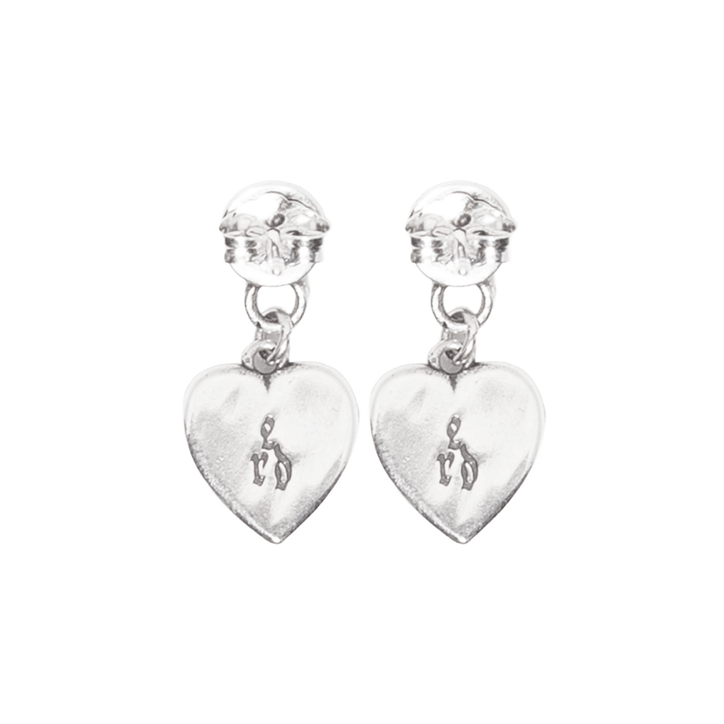 IRON CROSS W/ RAT LOCKET EARRING
