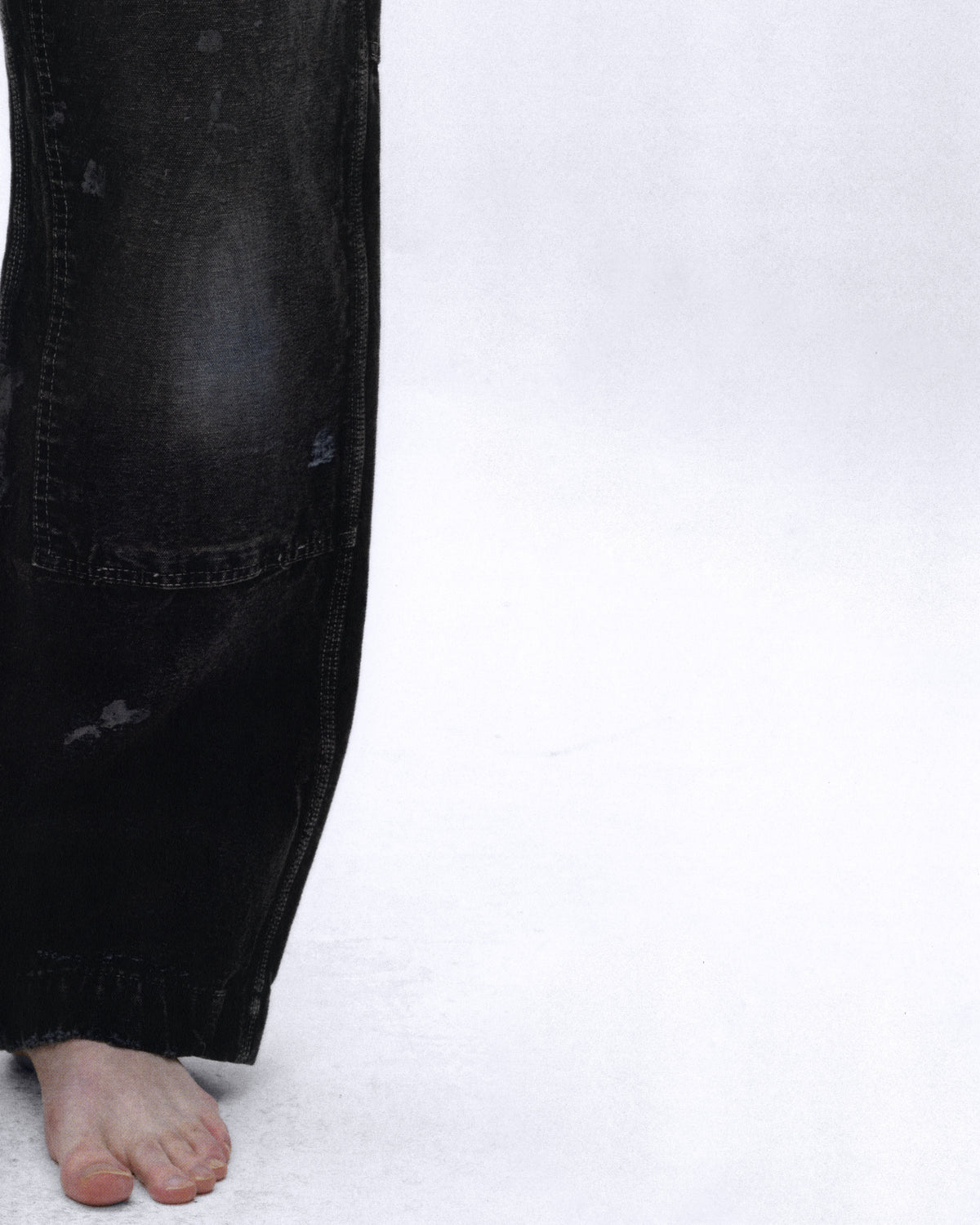 DOUBLE KNEE PAINT PANTS