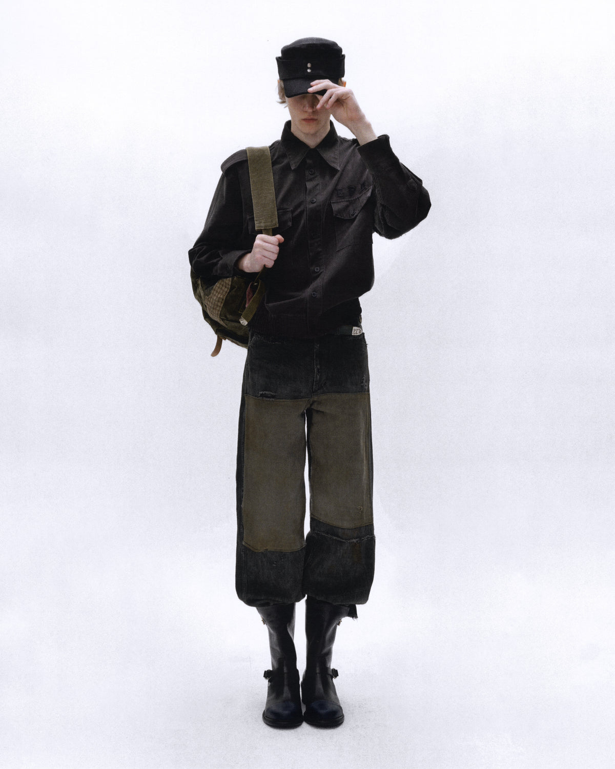 WOOL CROSS CAP