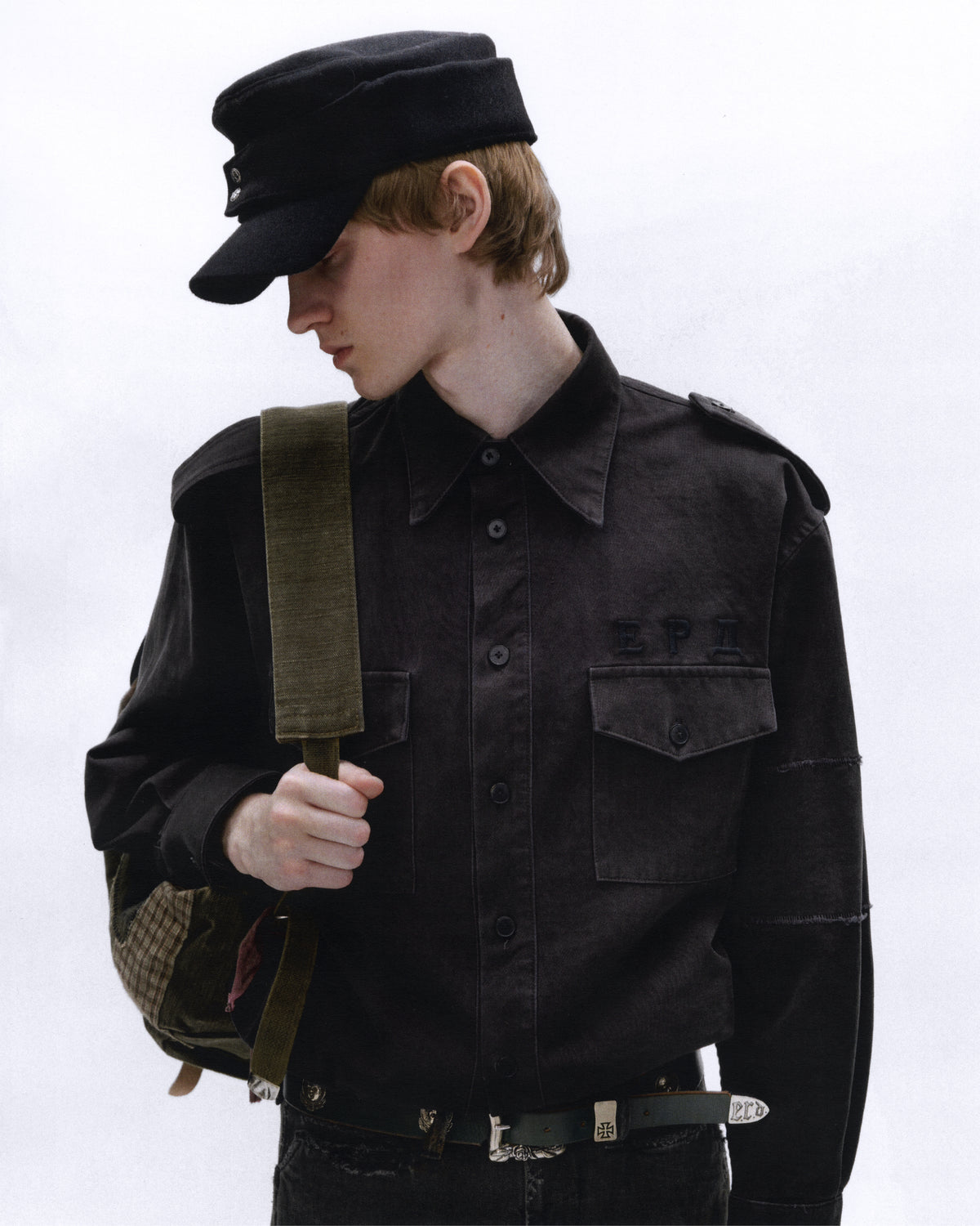 WOOL CROSS CAP