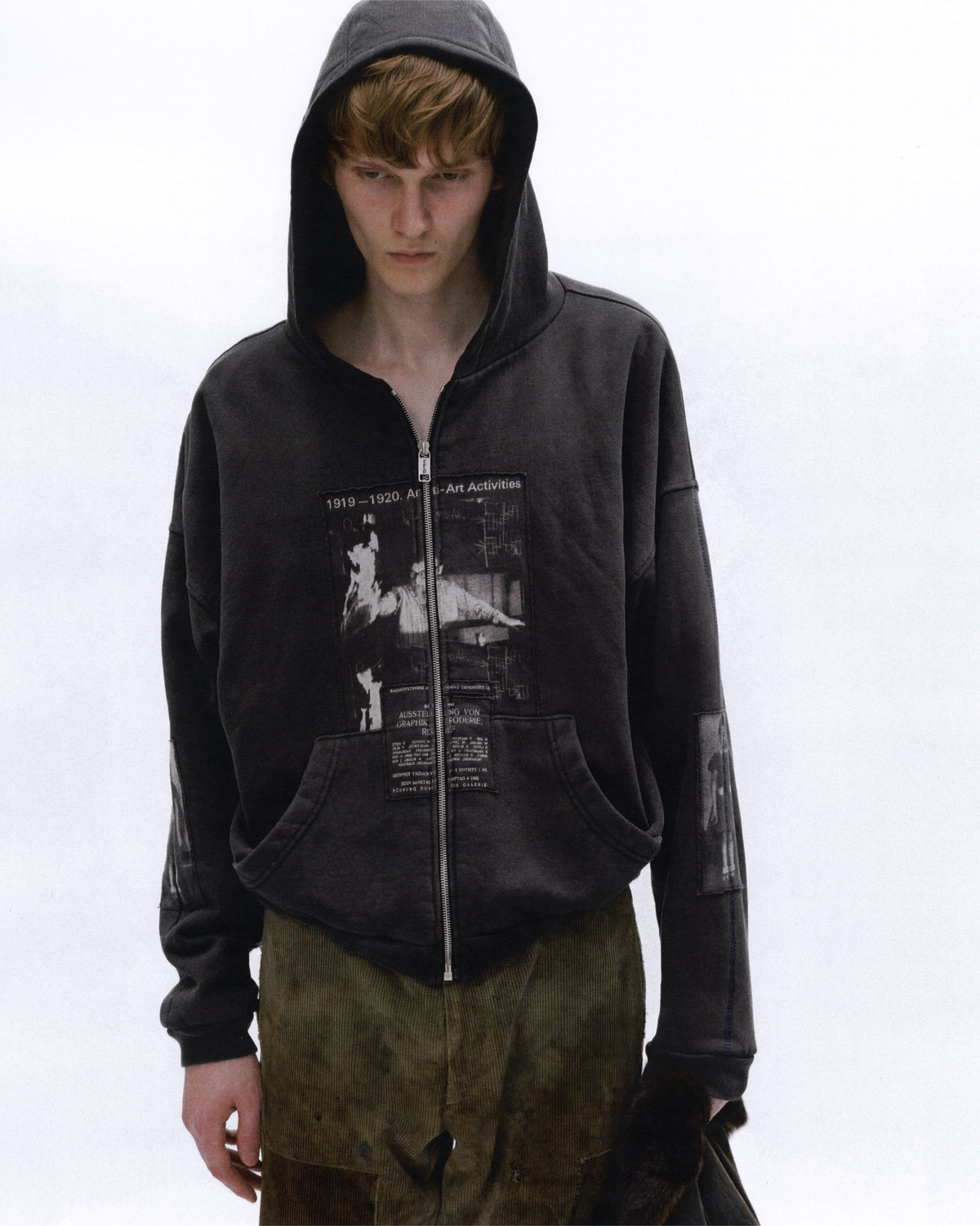 ANTI - CHANCE ASSEMBLAGE LINED ZIP HOODIE