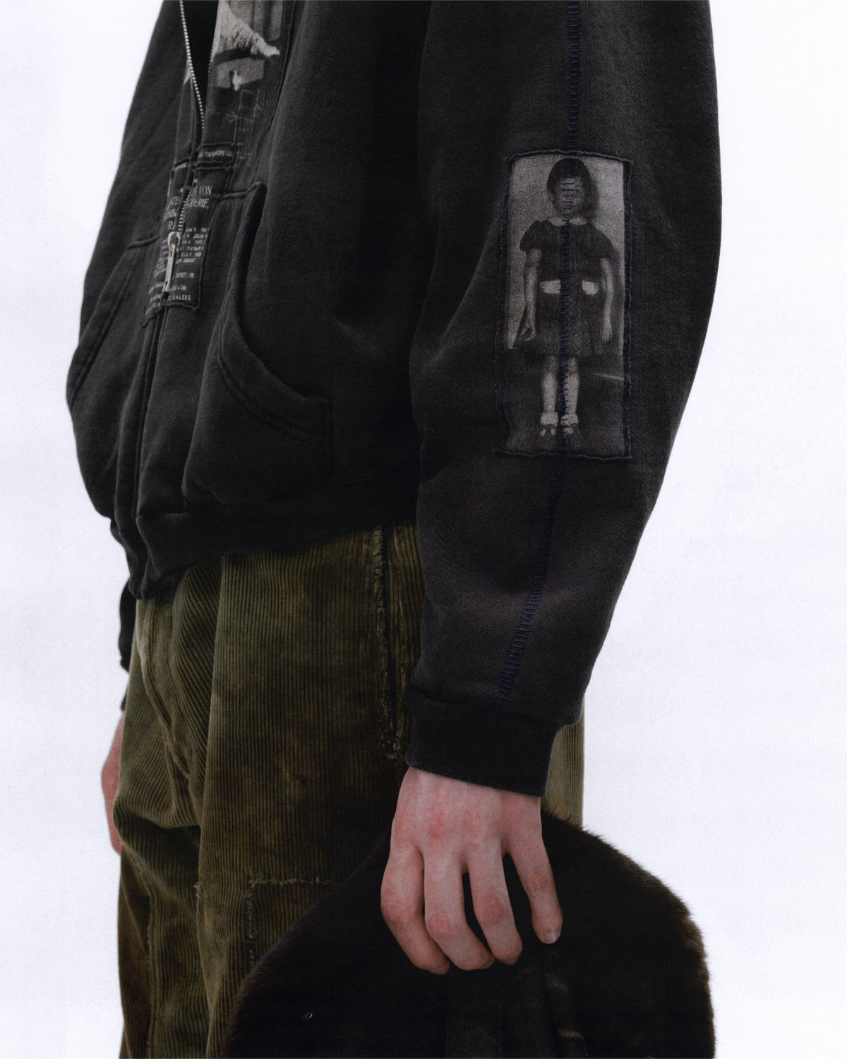 ANTI - CHANCE ASSEMBLAGE LINED ZIP HOODIE