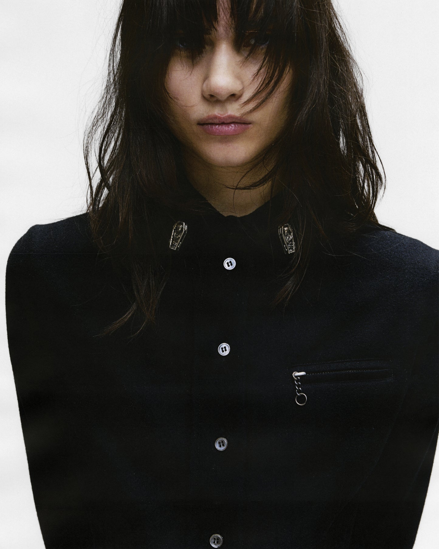 BABY COFFIN COLLAR PIN