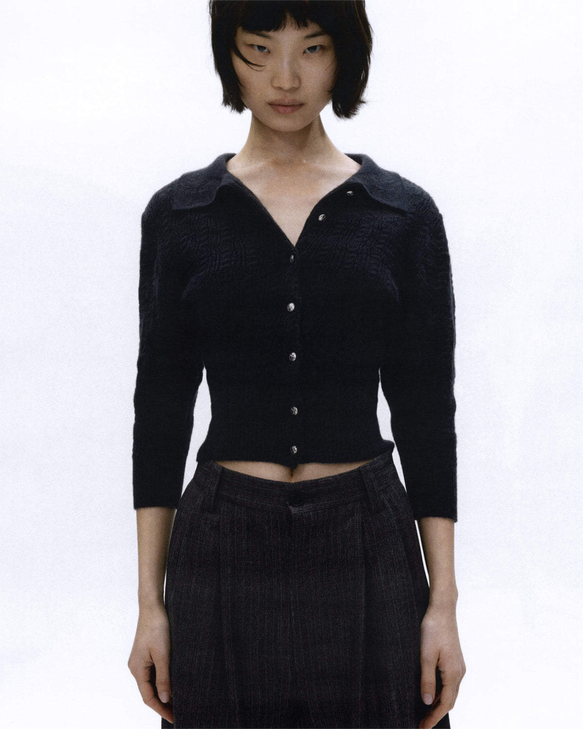 ROSE AND CROSS CARDIGAN