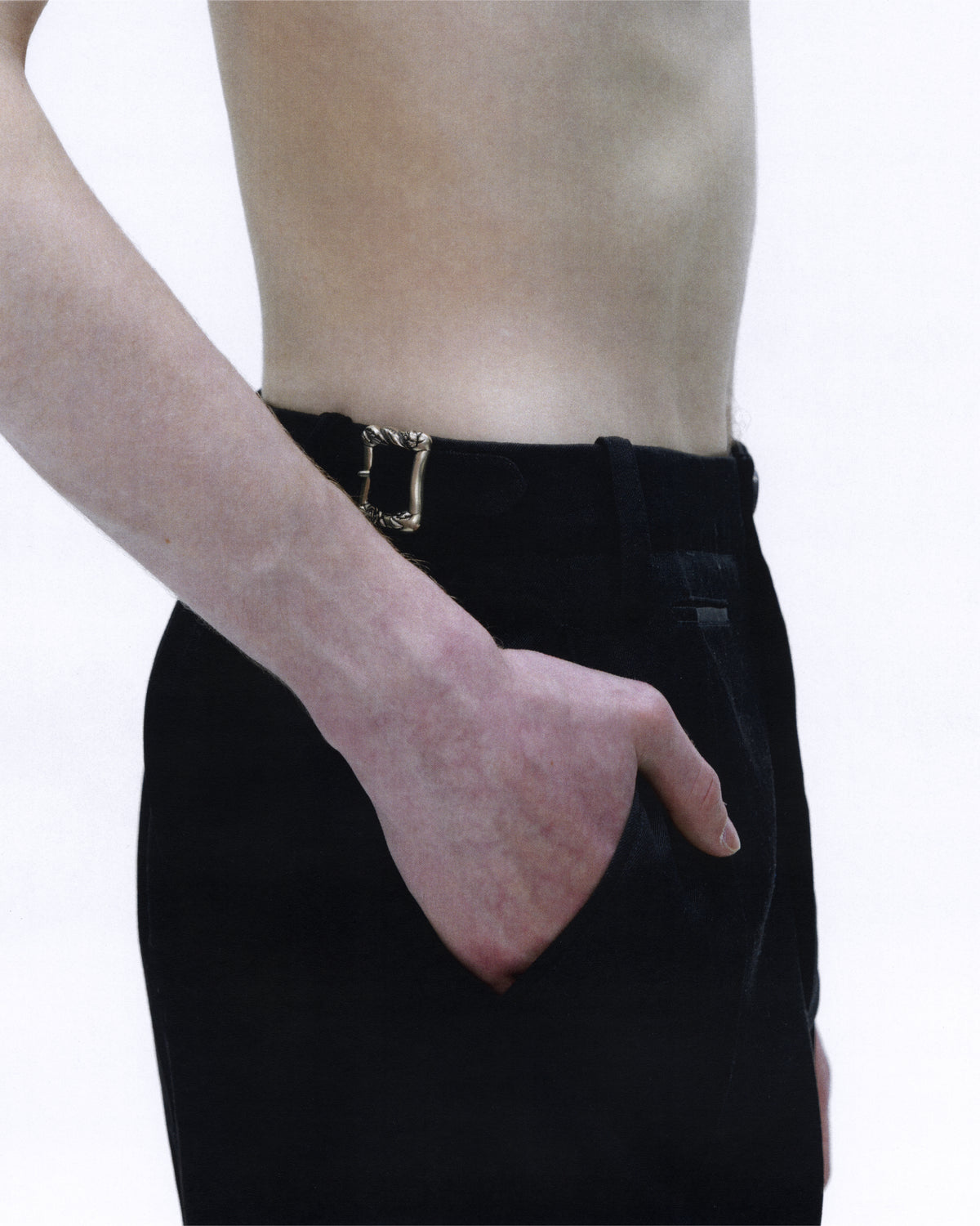 FASCISTE MODERNE TROUSERS (WITH BUCKLE)