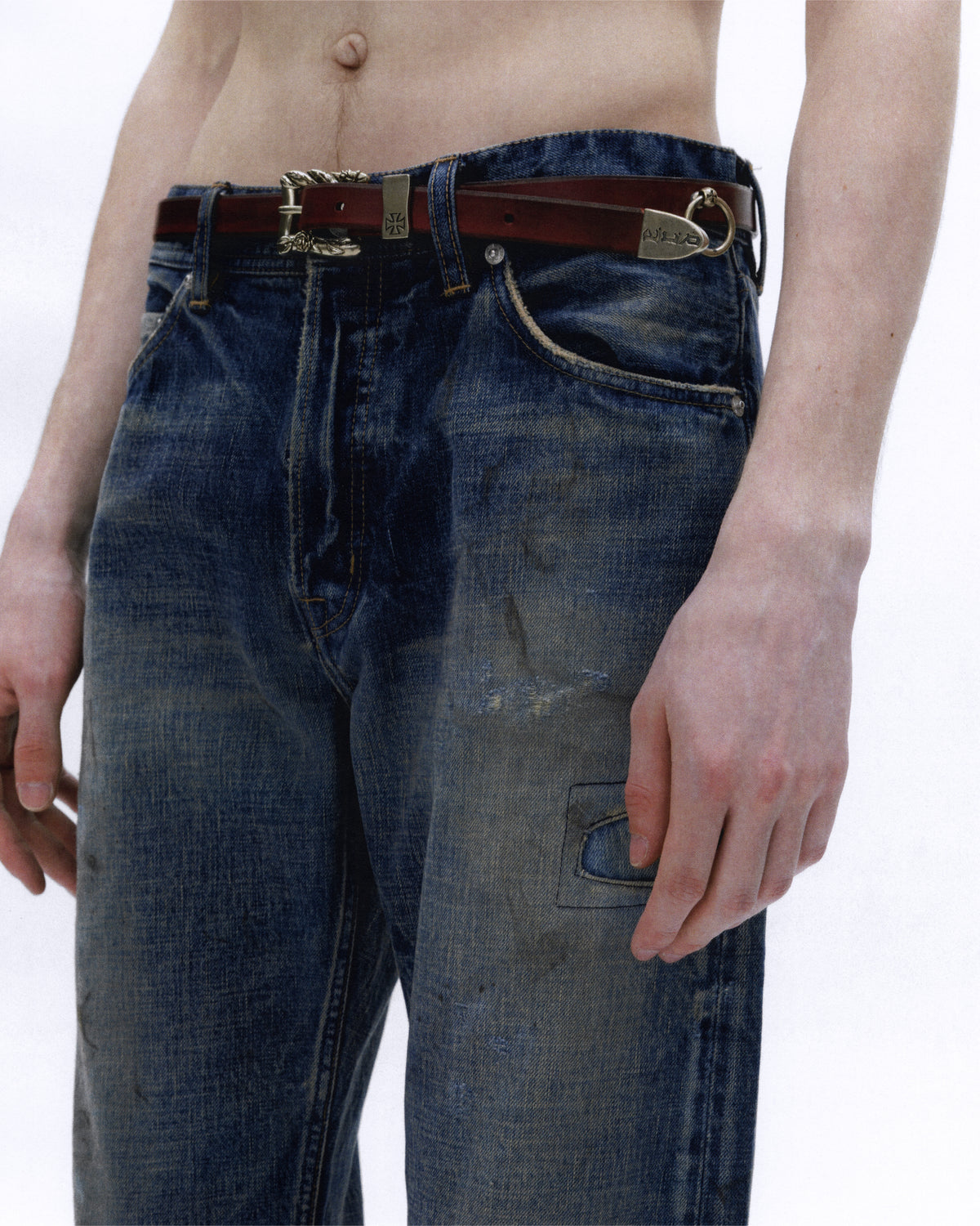 SKINNY SINGLE O-RING BELT