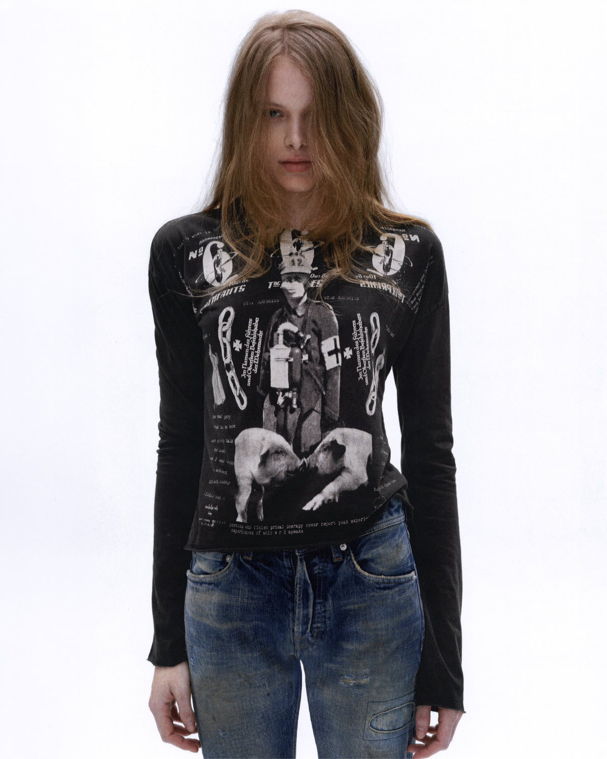 BABY GARY SHRUNKEN LS T-SHIRT
