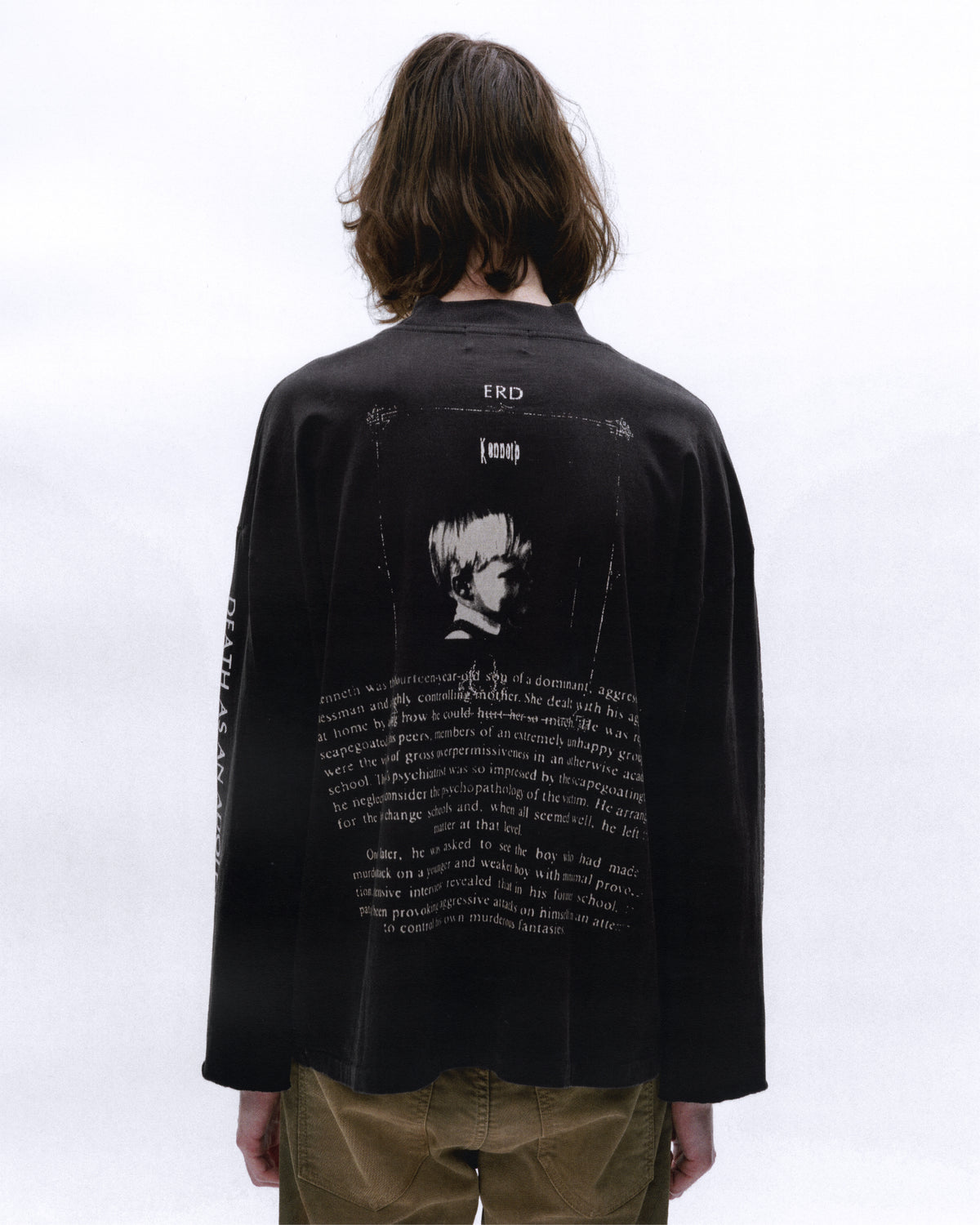 THE NUCLEAR FAMILY MOCK NECK LS T-SHIRT