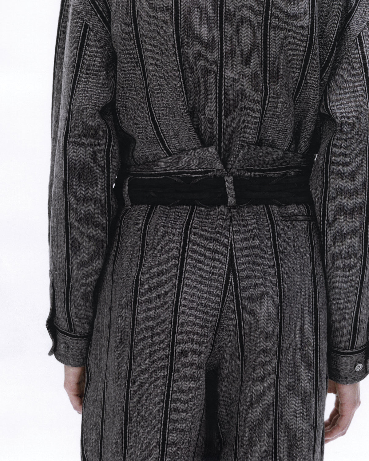 EARWAX SUEDE BRAIDED BELT