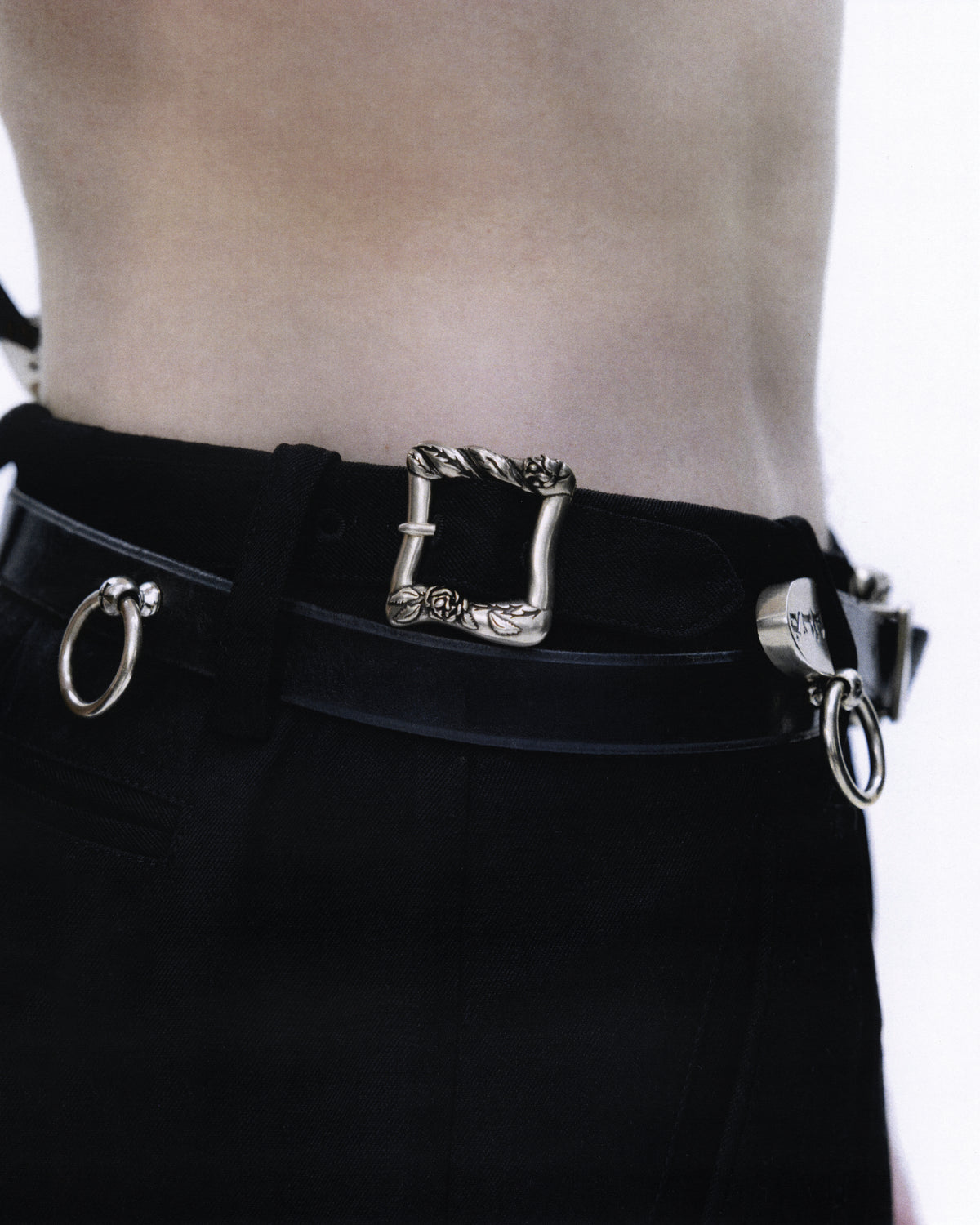 SKINNY MULTI O-RING BELT