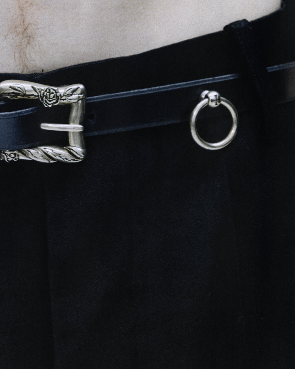 SKINNY MULTI O-RING BELT