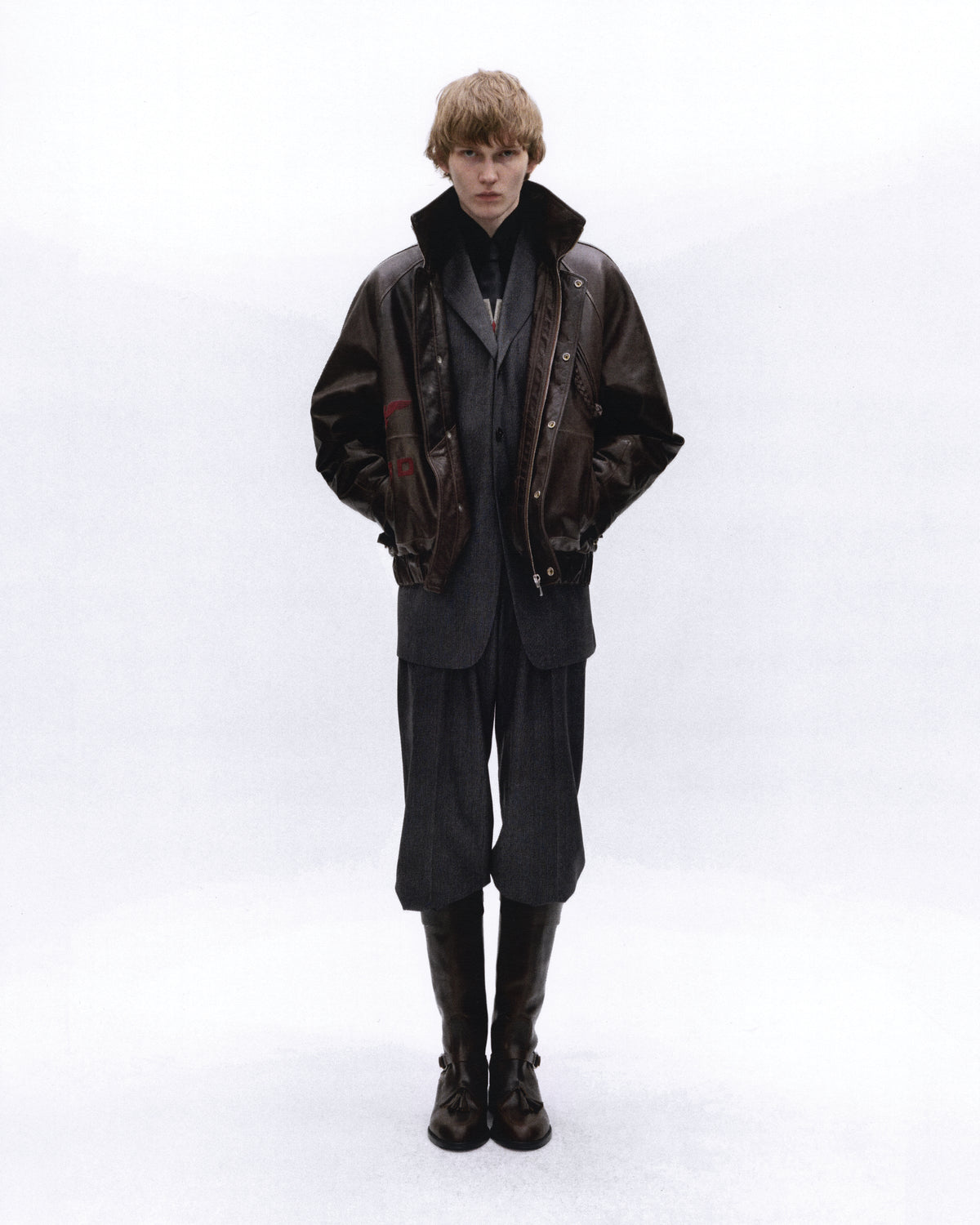 XIII OPERA NAZIONALE LEATHER JACKET