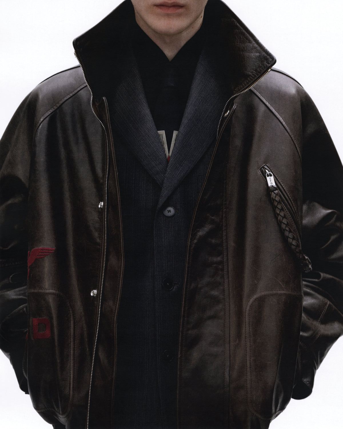 XIII OPERA NAZIONALE LEATHER JACKET