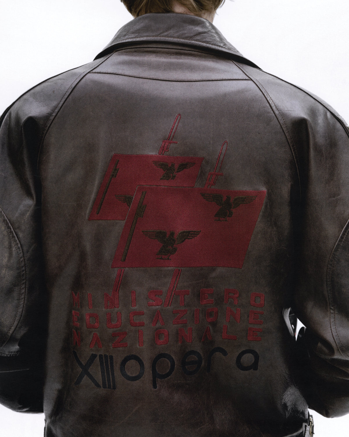 XIII OPERA NAZIONALE LEATHER JACKET