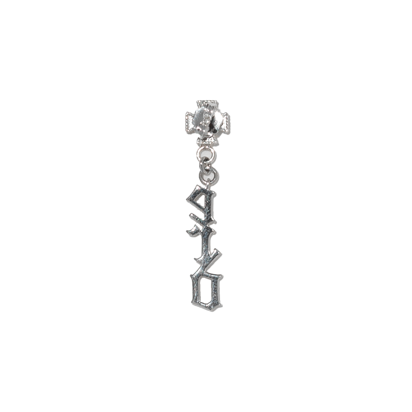 ERD CROSS EARRING WITH ENAMEL