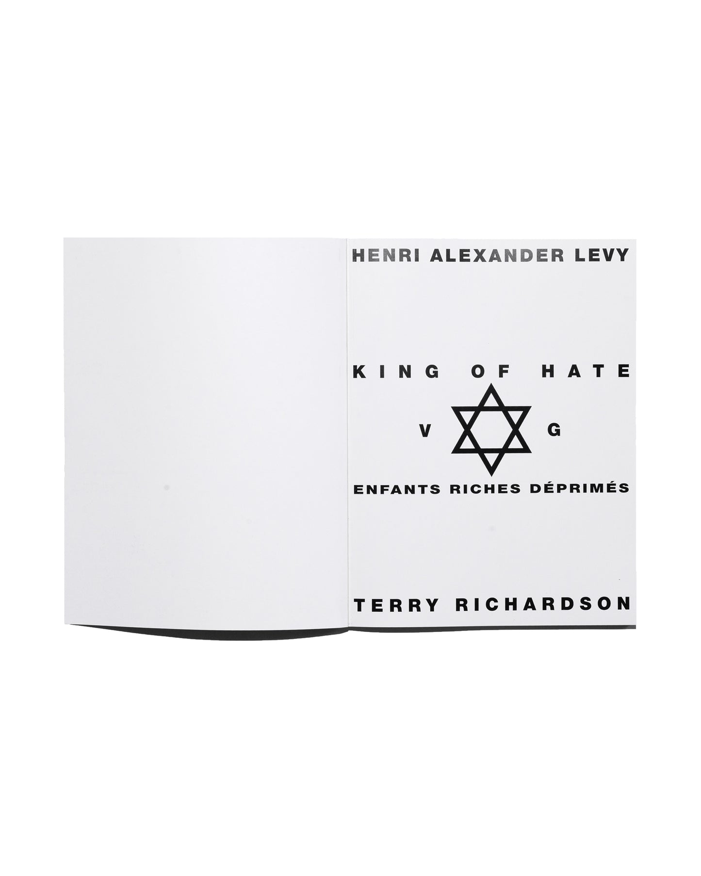 KING OF HATE BOOK