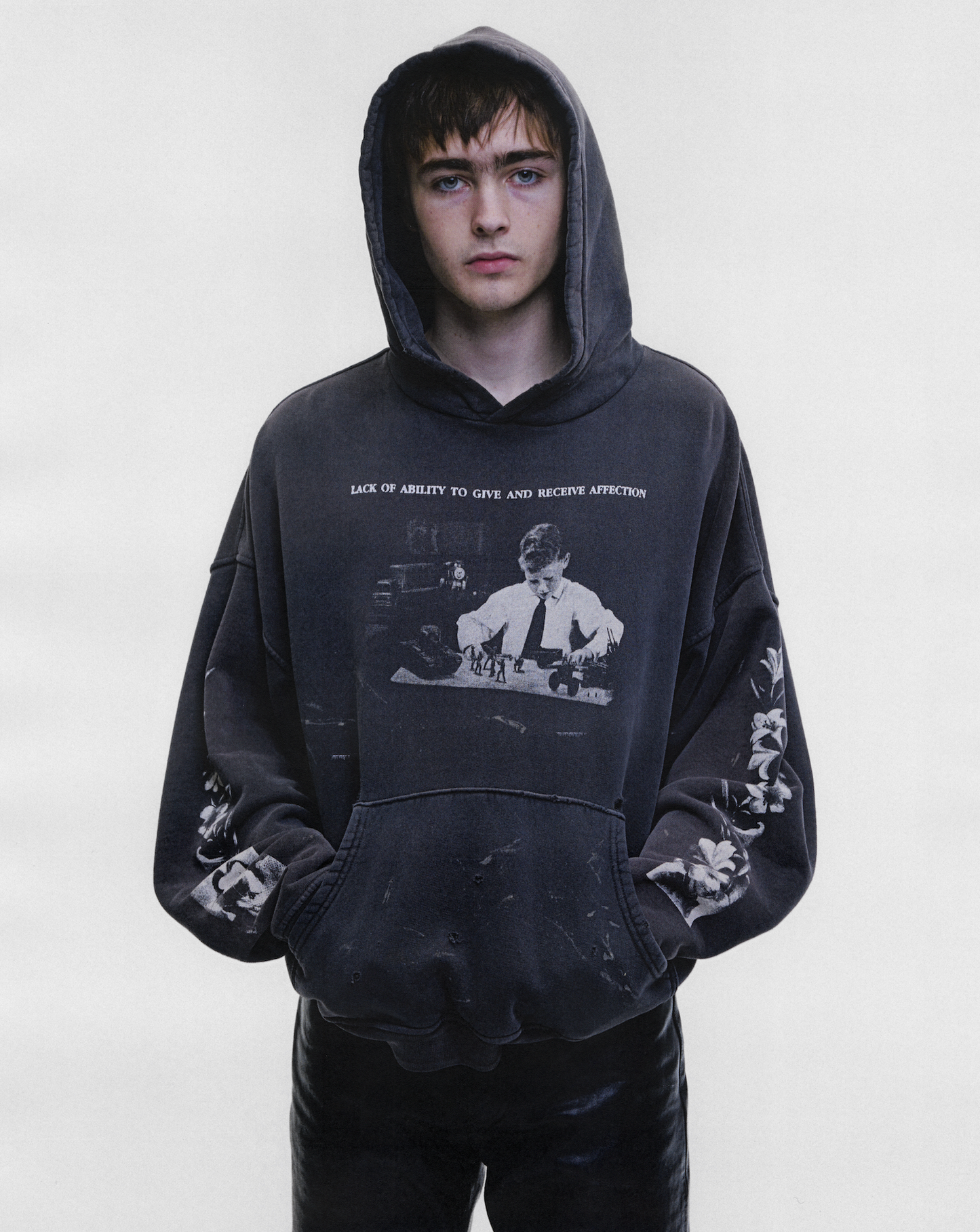 HEAD AGAINST THE BARS HOODIE