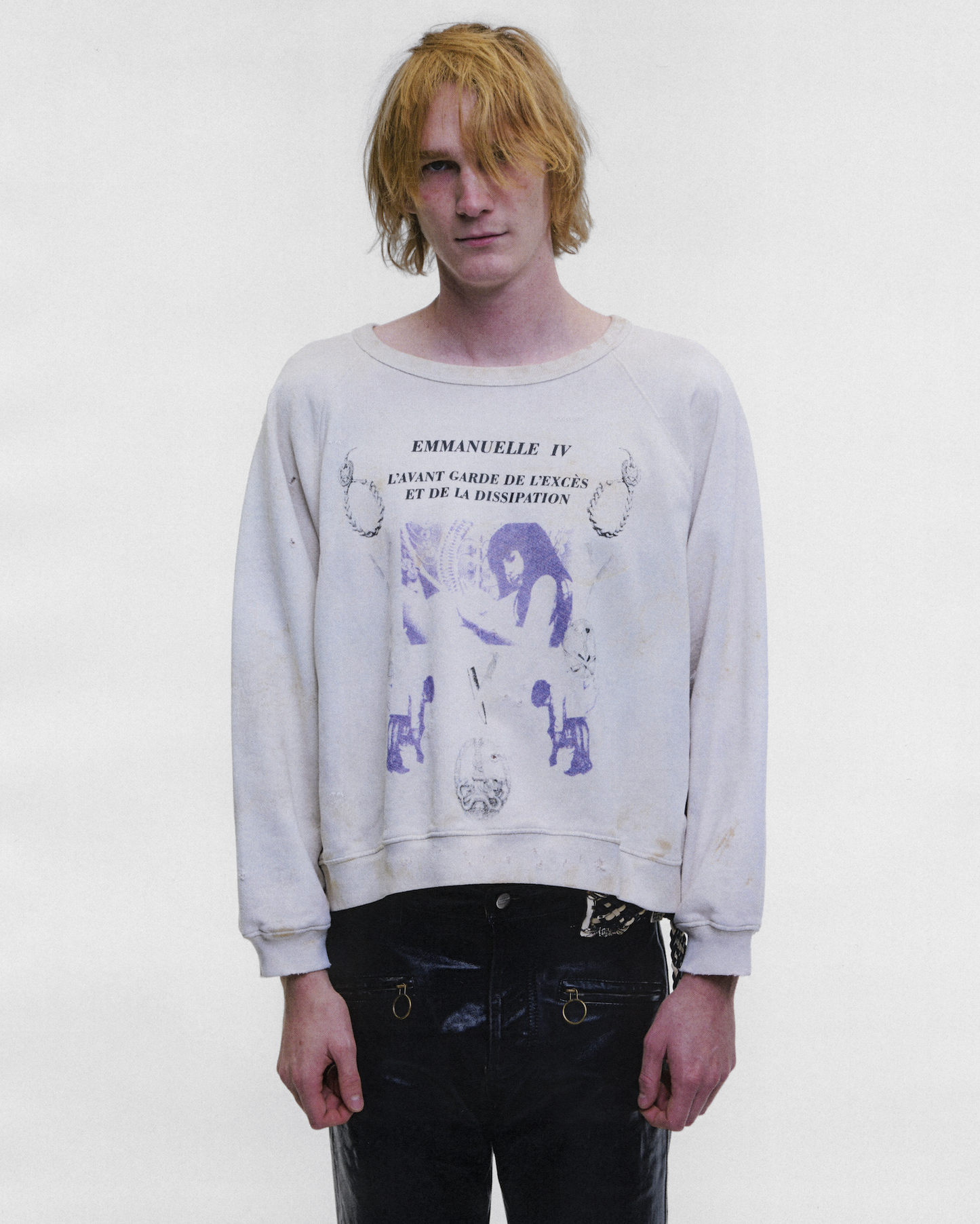 EMMANUELLE IV RAGLAN CREWNECK