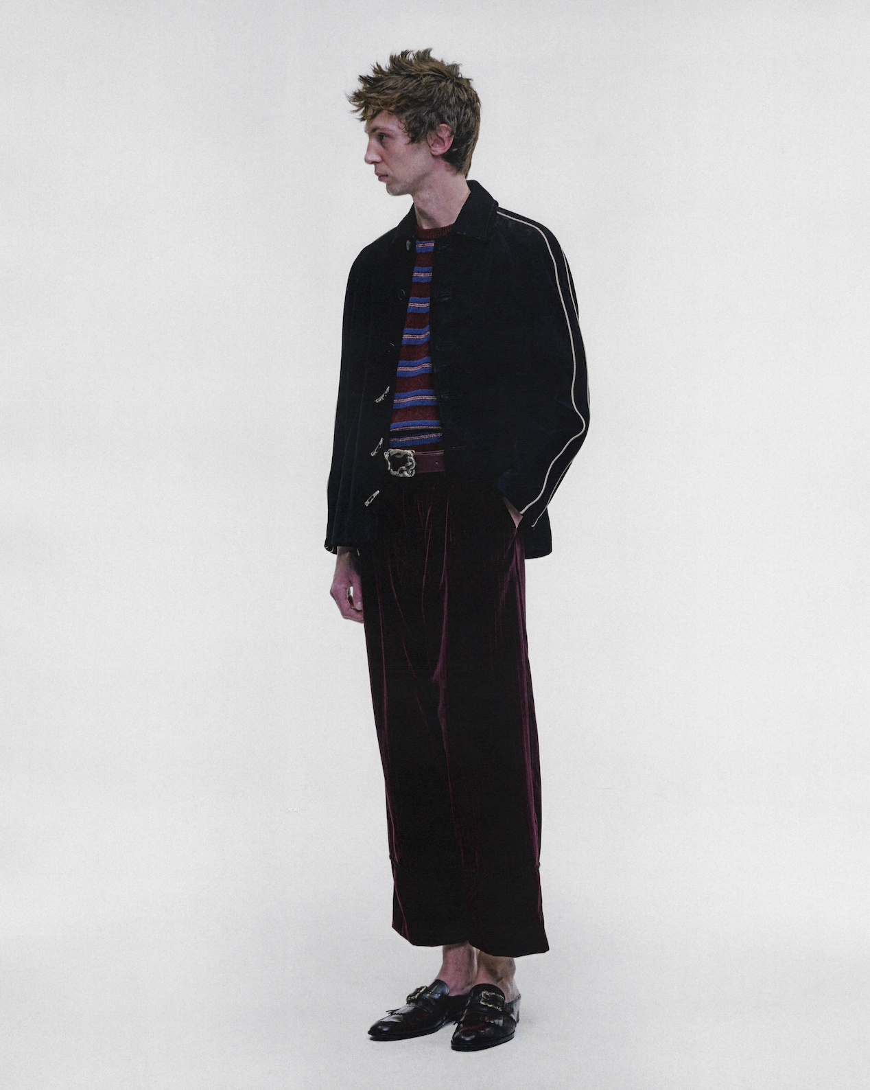 SUEDE ACADÉMIE JACKET
