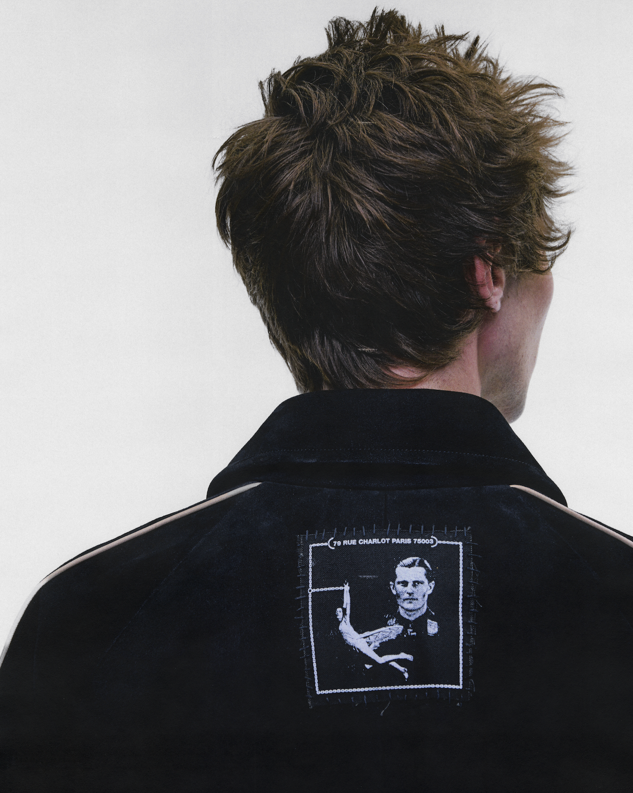 SUEDE ACADÉMIE JACKET
