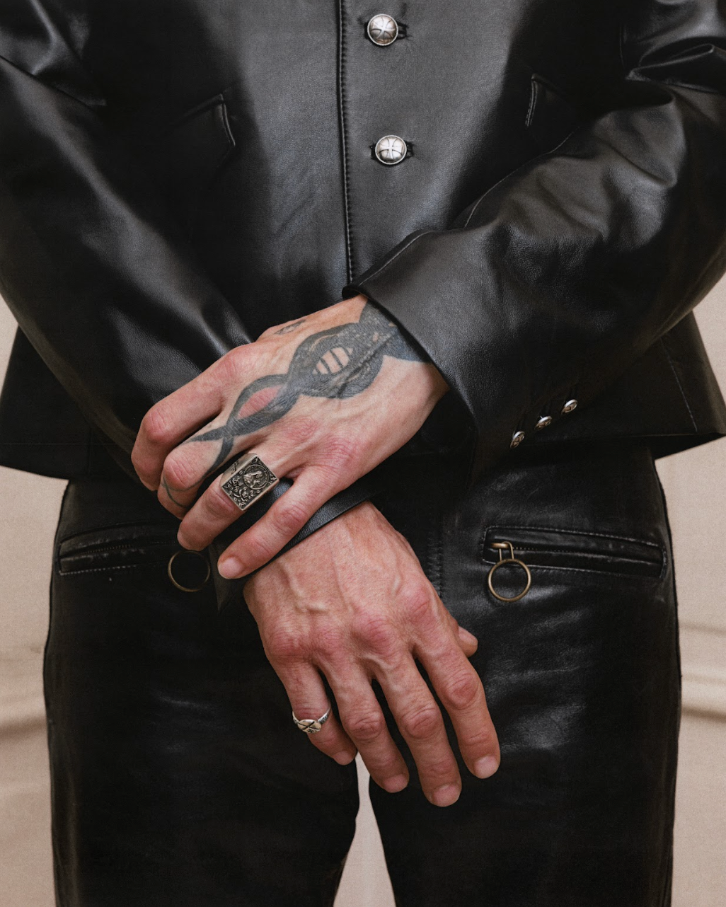 WESTERN PERFECT LEATHER BLAZER