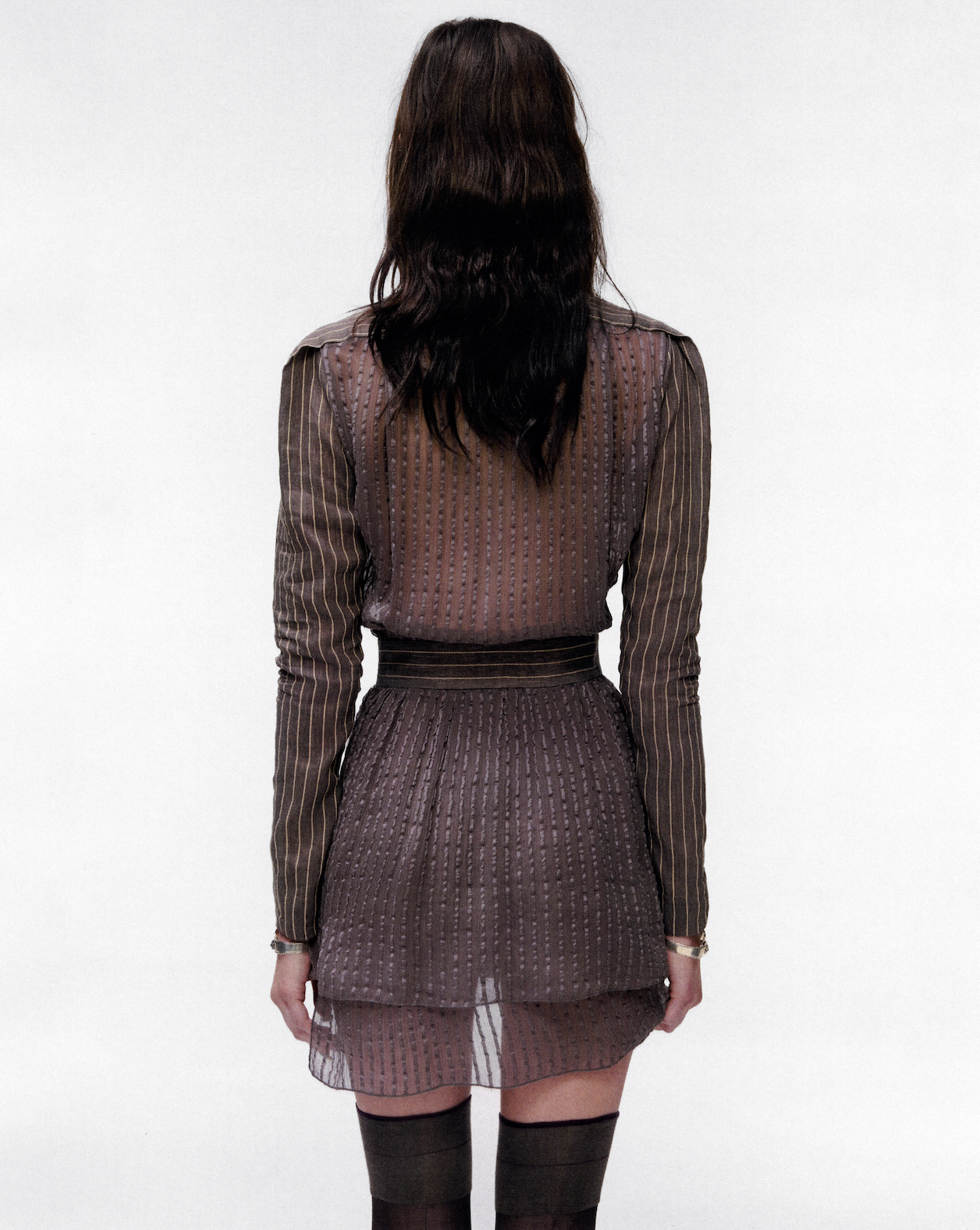 GREY ICE WATER DRESS