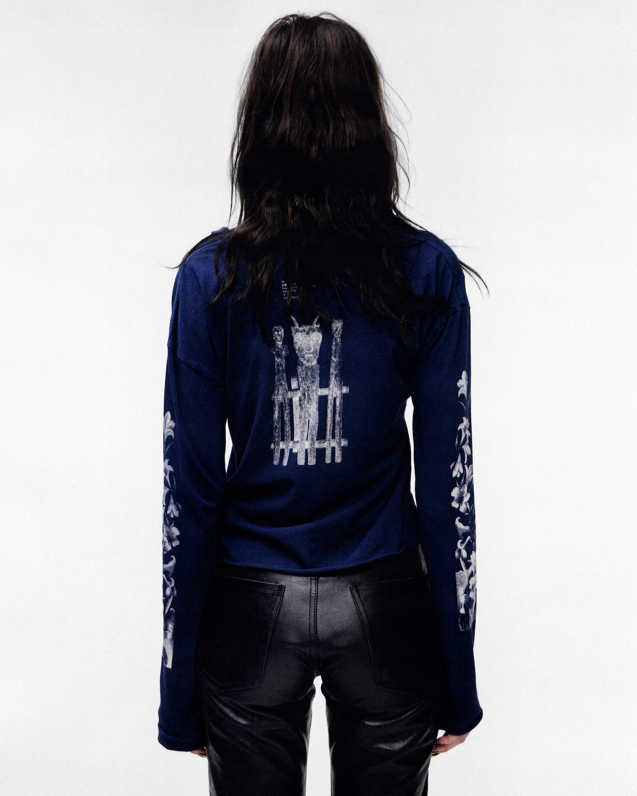 HEAD AGAINST THE BARS LS T-SHIRT