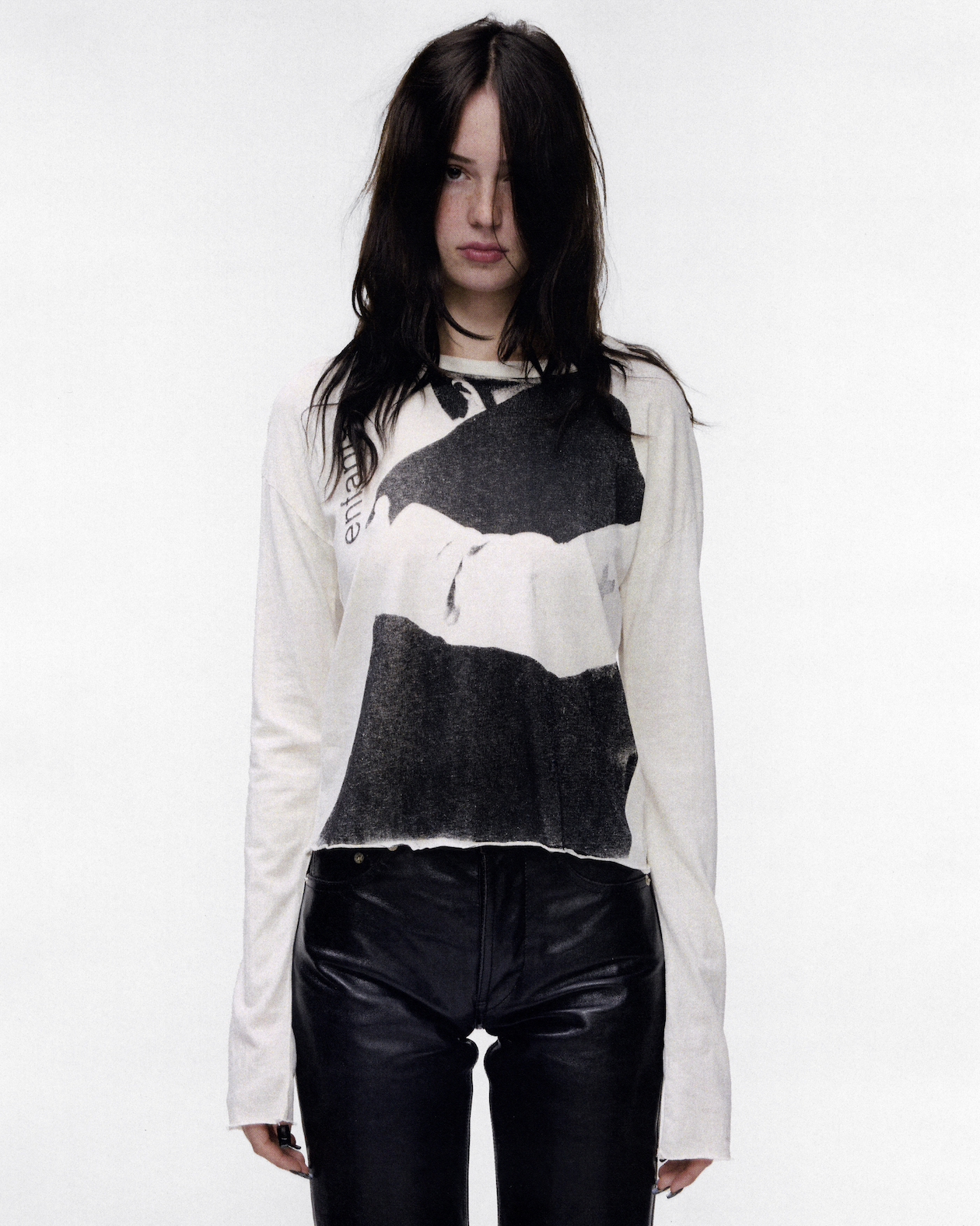 PRAY FOR RAIN SHRUNKEN LS T-SHIRT