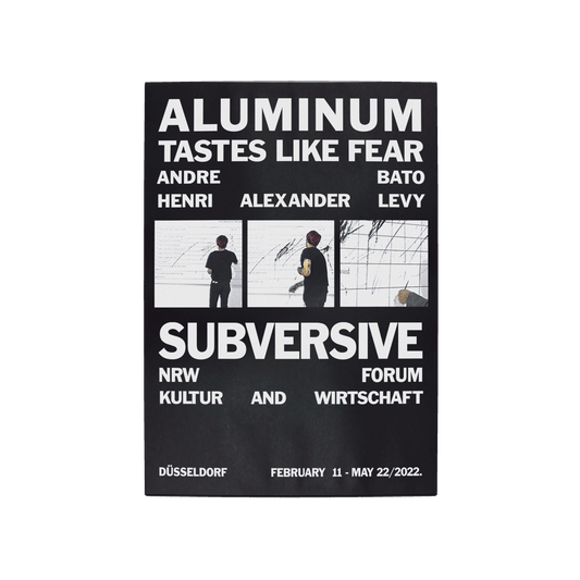 Aluminum Tastes Like Fear Poster - Small